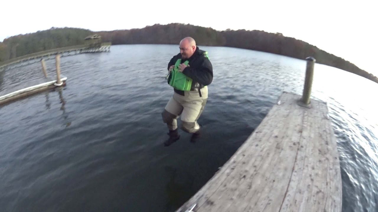 Will wearing waders make you drown?
