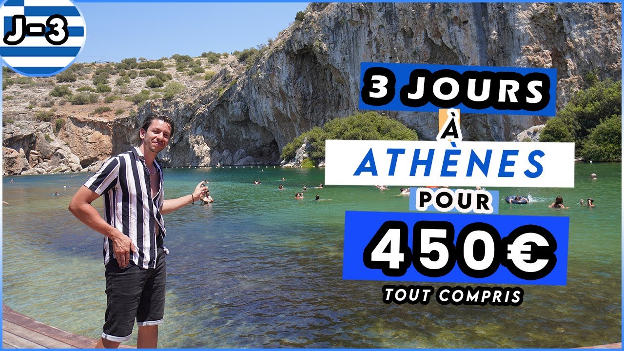 3 JOURS À ATHÈNES POUR 450€ (tout compris) - Vlog Jour 3 Grèce  - VOYAGE SEMI-BUDGET