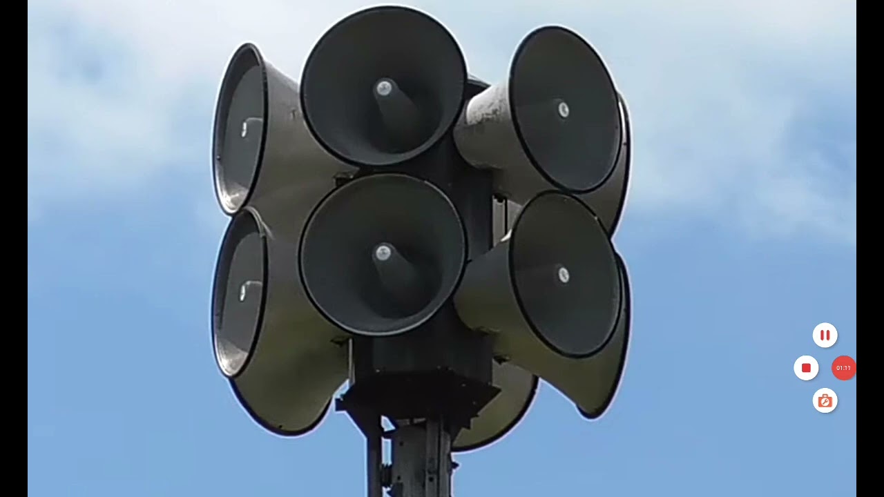 Federal signal eows 1212 Westminster chimes greenfield NE 