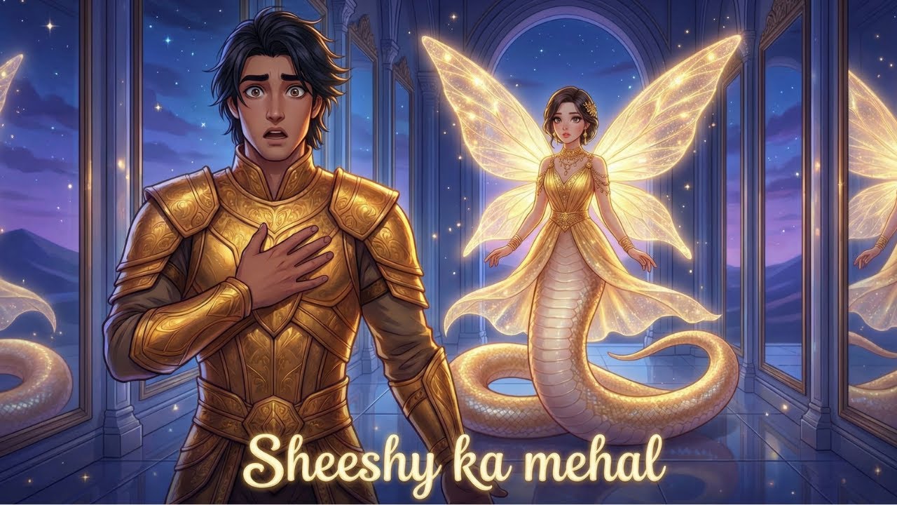 Sheesh Mahal mein qaid nagin pari! 🧚‍♀️😱 | Hindi fairy tale story | fairy tales in hindi