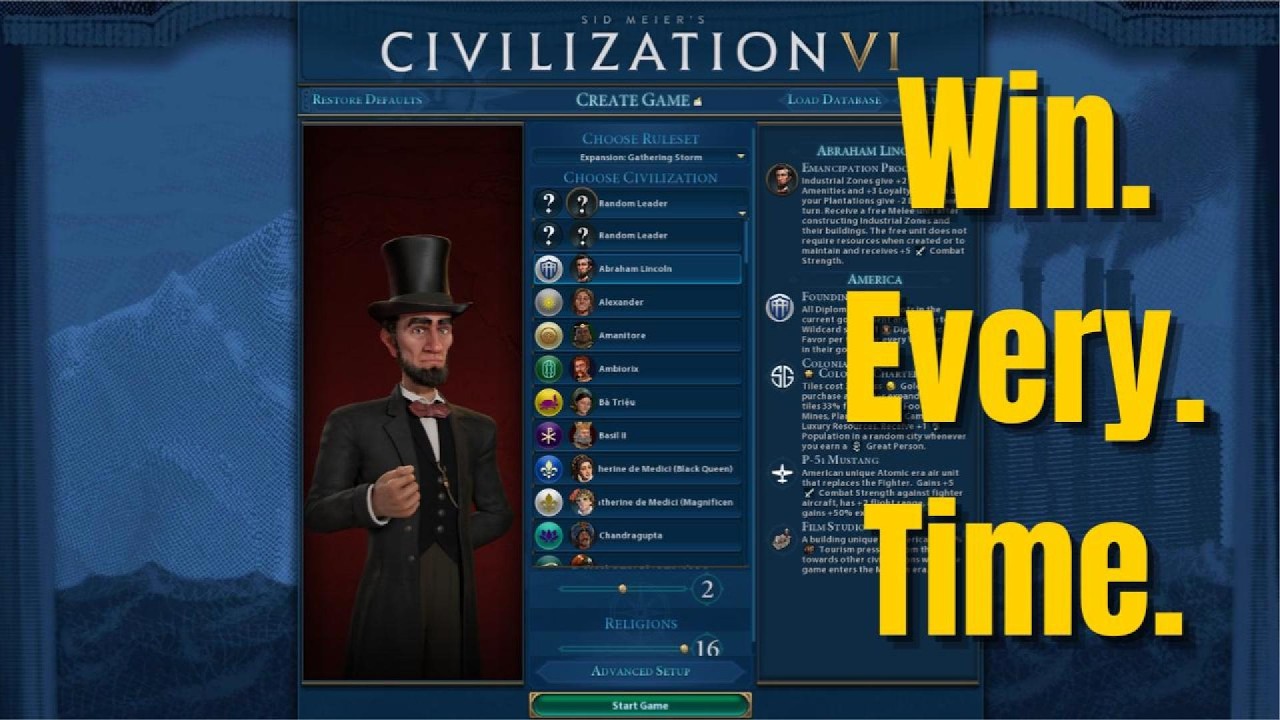 THE Ultimate Beginners Guide to Civ 6