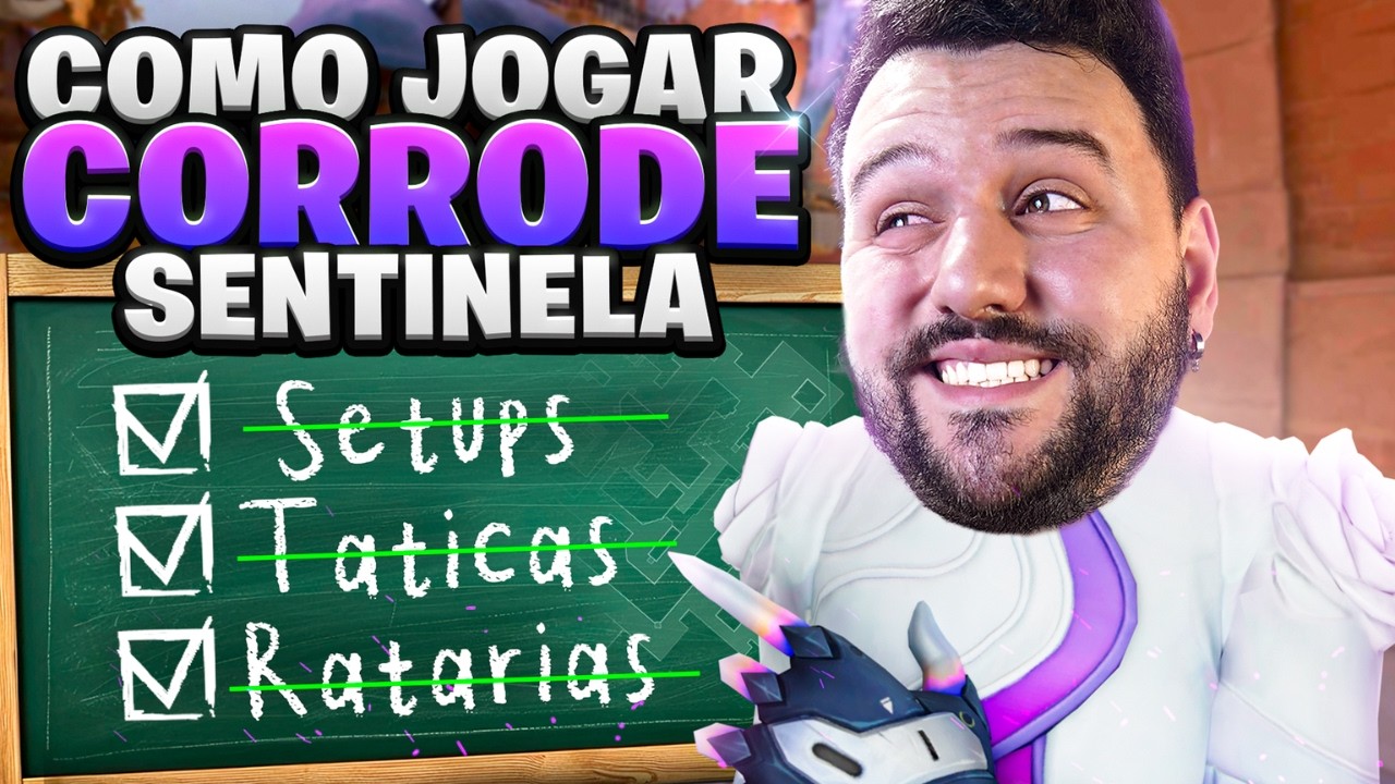 É ASSIM QUE SE AMASSA DE SENTINELA NA CORRODE
