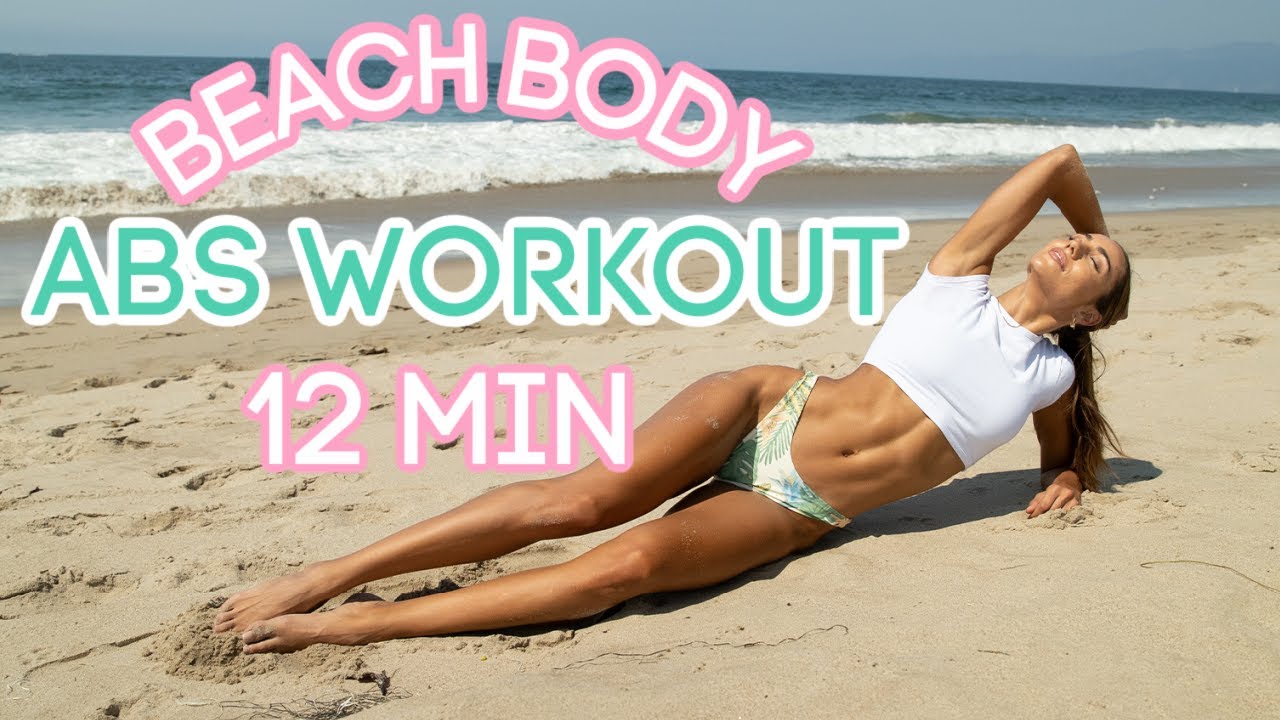 12 MIN Beach Body Abs Workout // Two Rounds - Intense Sixpack w/ Sami Clarke