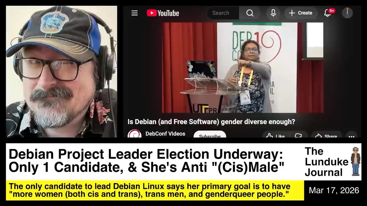 Идут выборы лидера проекта Debian: только один кандидат, и она против 