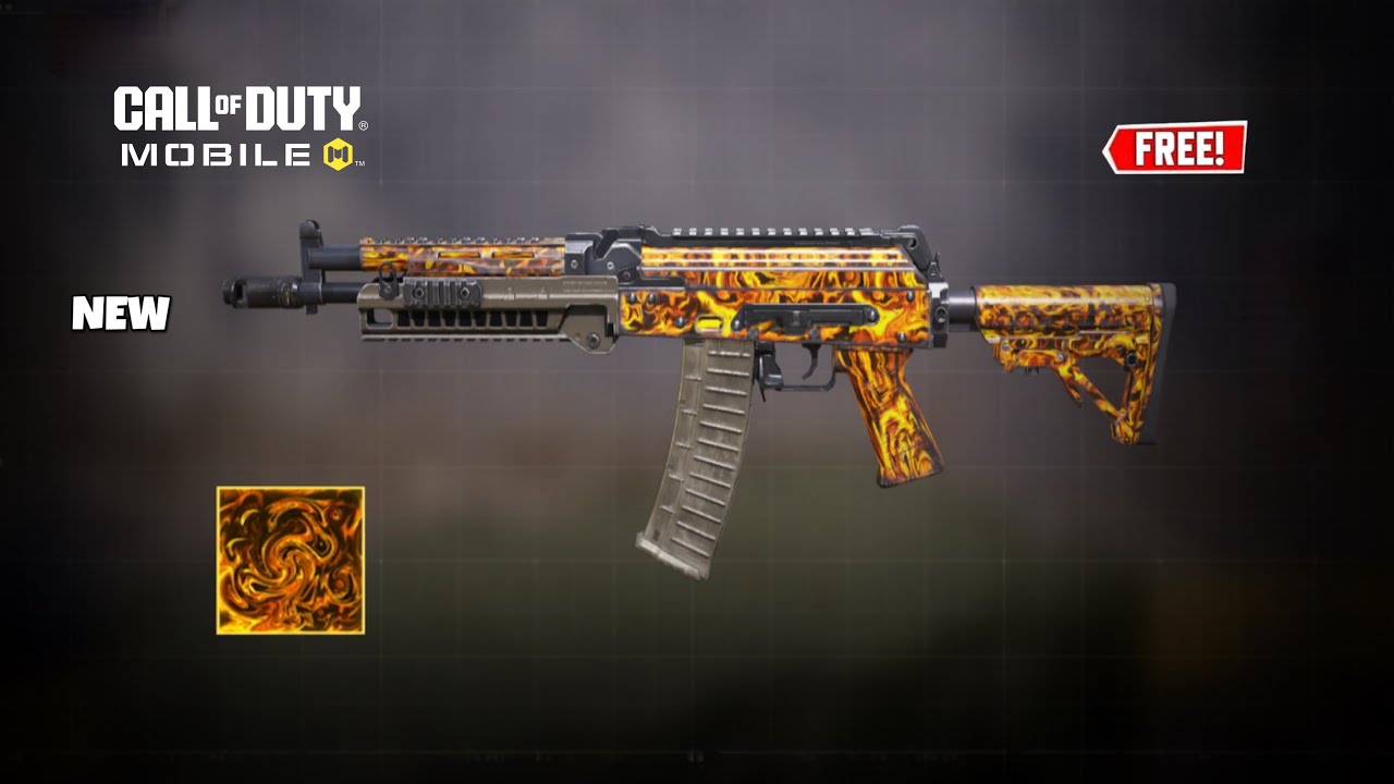 *NEW* FREE AK117 - Scorch Melt Camo Gameplay in COD Mobile! - Secret Cache Event | Milton37LiveCODM