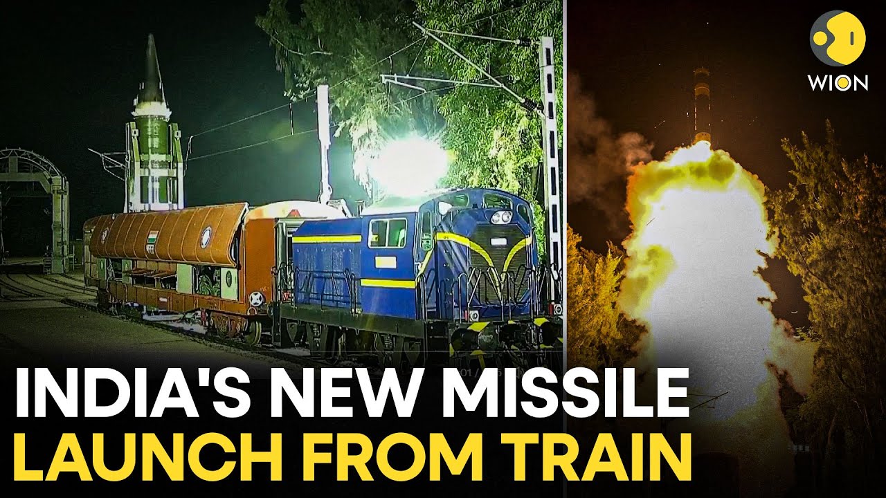 India&rsquo;s Agni Prime Fired From Railcar! Historic Missile Test Puts India With US, Russia, China |WION