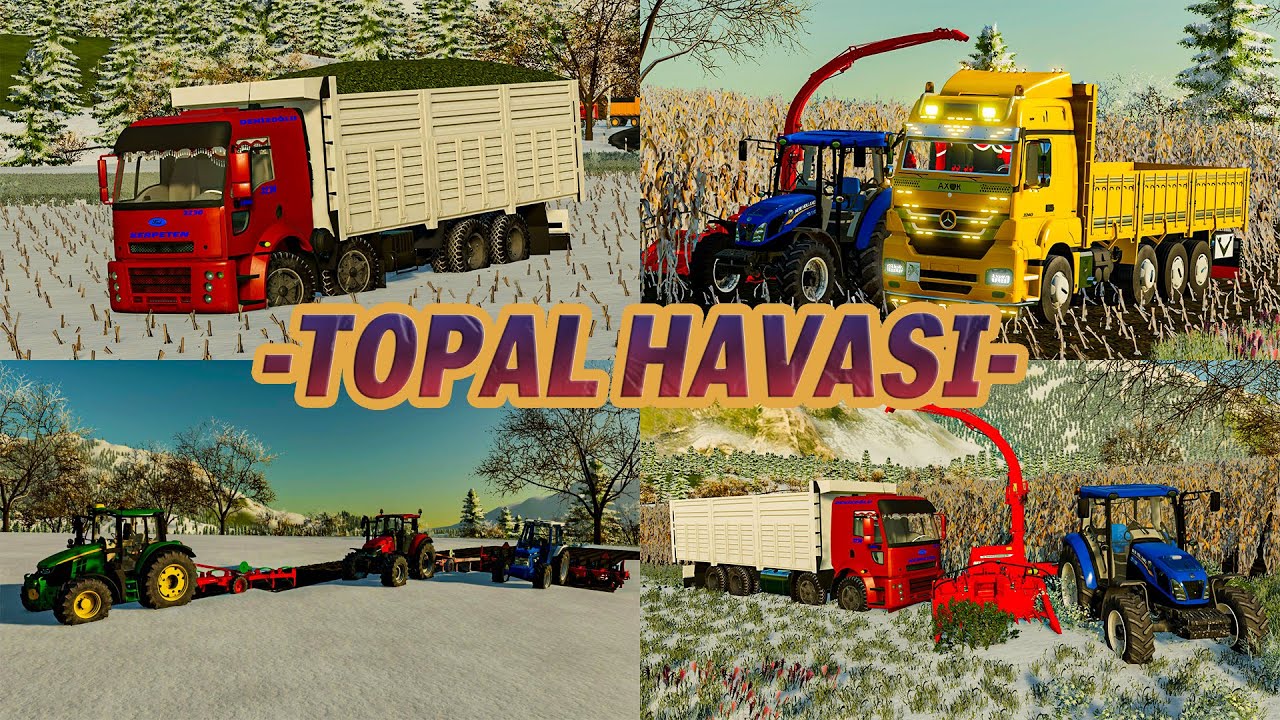 KARA KIŞTA SILAJ OLURMU? |FS 22| |130 TON PANCAR ÇEKTİK| |ÇİKO GERİ DÖNDÜ| |FORD 3230c| |AXOR 3240|