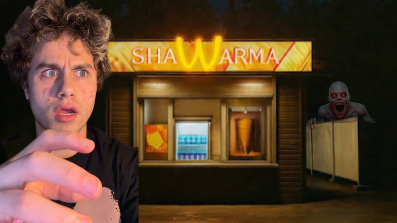 Working at a HAUNTED Shawarma Shop...