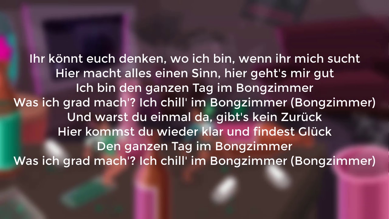 SXTN - Bongzimmer | LYRICS | TypeGamer