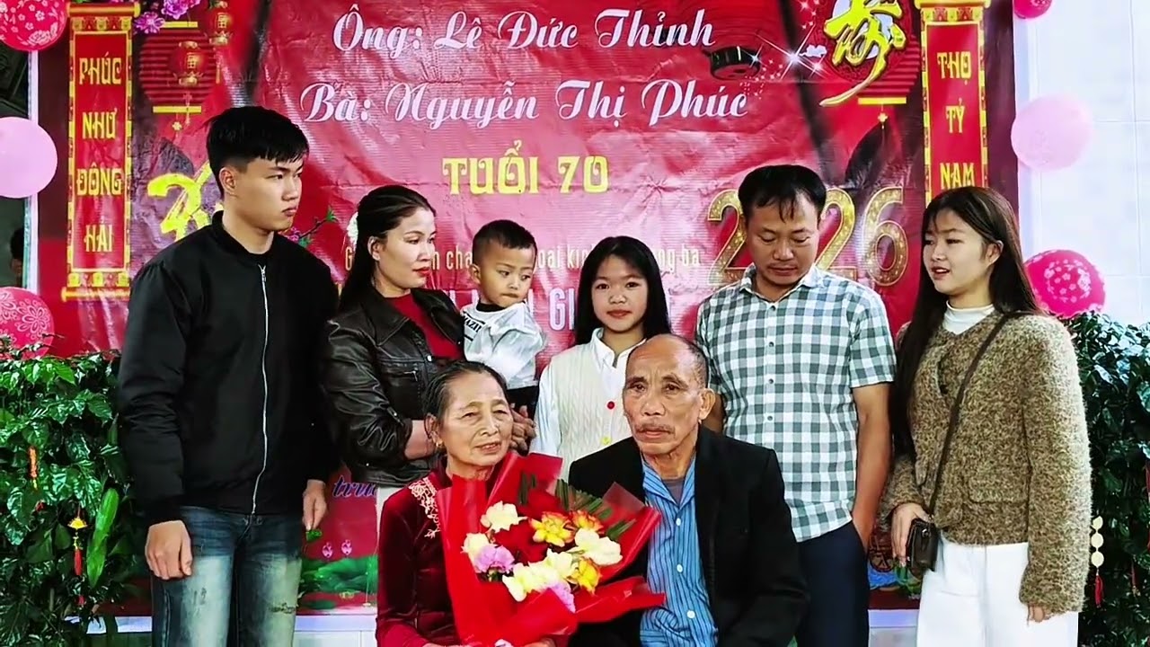 Lễ chúc thọ song thân Ông Thỉnh Bà Phúc xuân Bính Ngọ  2026