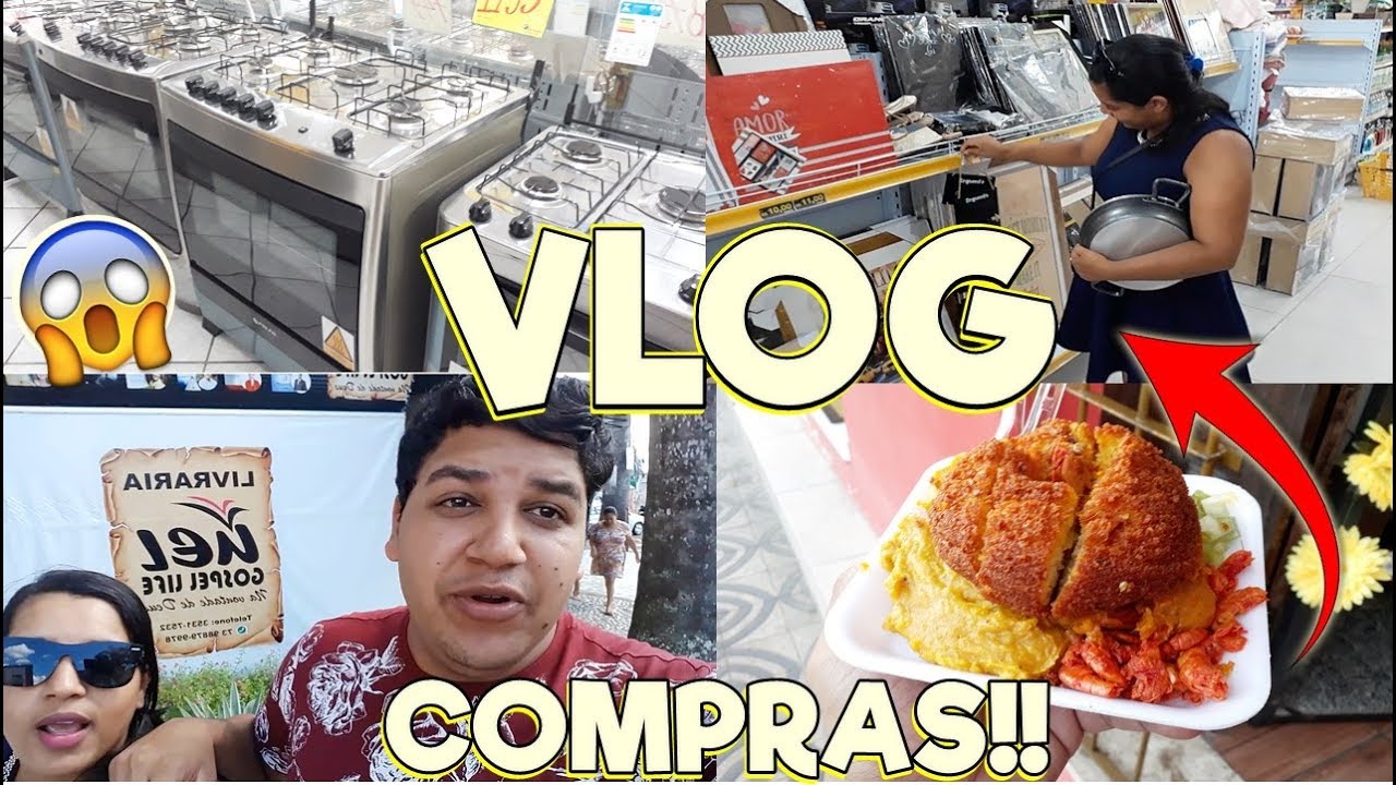 COMPREI O PRESENTE DE MAINHA - EM BUSCA DO TÃO SONHADO FOGÃO