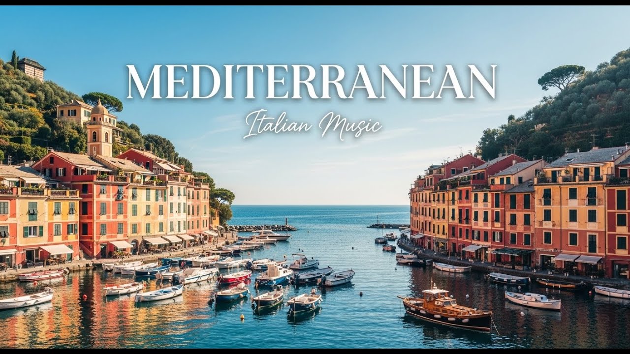 🎶 Chill Mediterranean Music 🌊 Italian Greek Summer Ocean Views