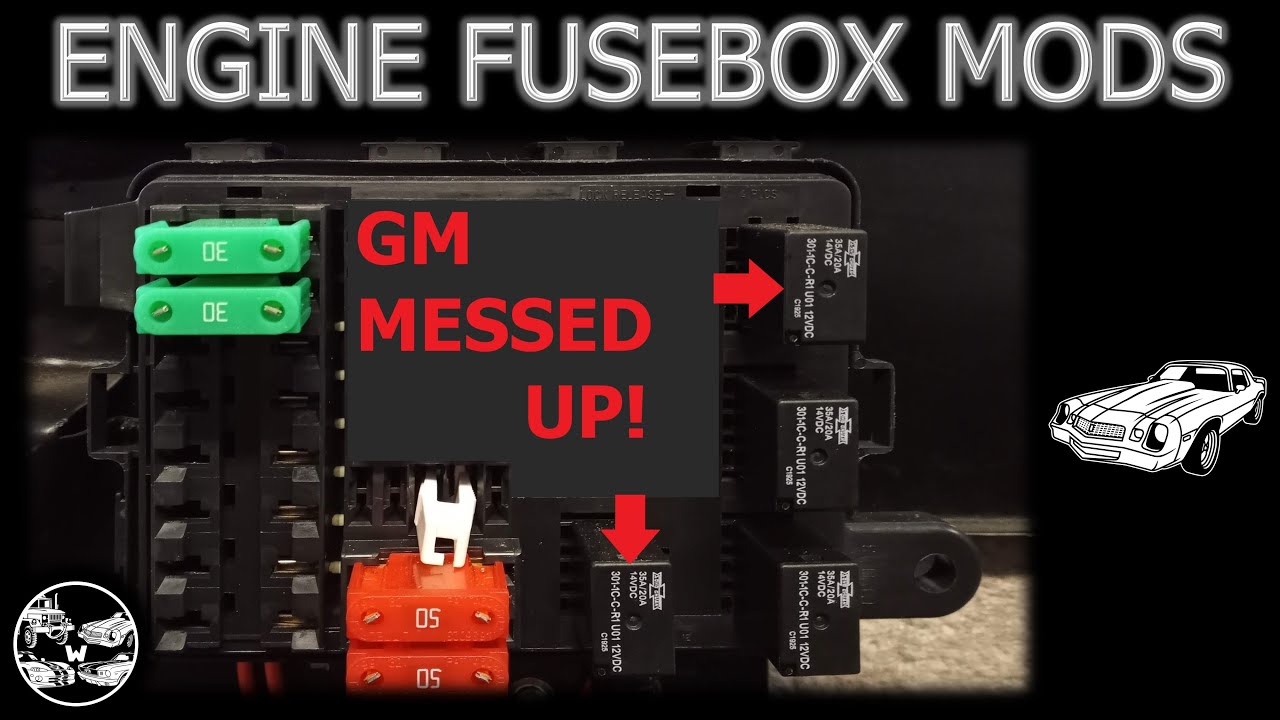 LS Swap 23 - Engine Fuse/Relay Box Modifications