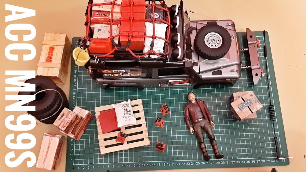 Review Accesories D90 MN99S Wpl | Rc Mini scale Adventure 1/12