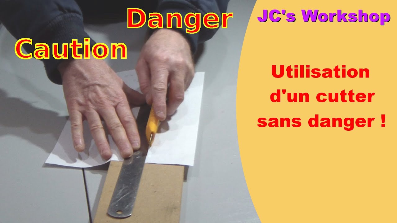 Comment utiliser un cutter sans danger - #13