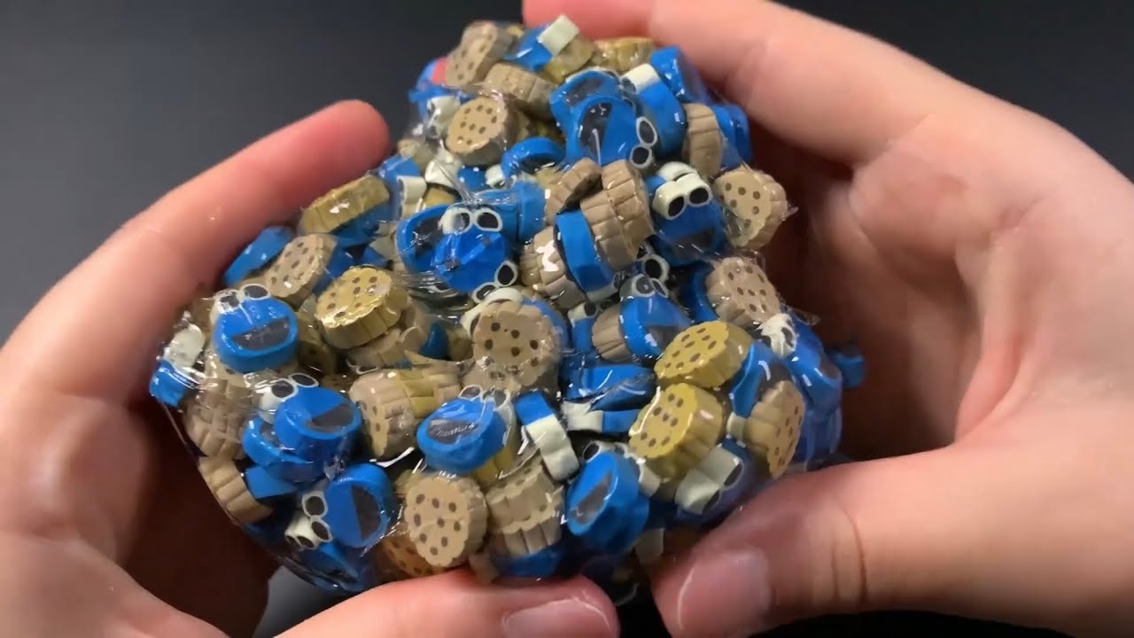 쫀득 콰작한 크런치 슬라임 ASMR l Satisfying Slime Play