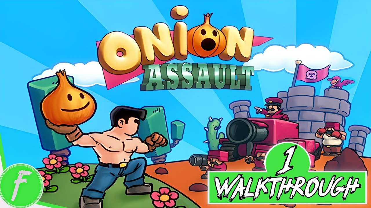 Onion Assault FULL WALKTHROUGH Gameplay HD (PC) | NO COMMENTARY | PART 1