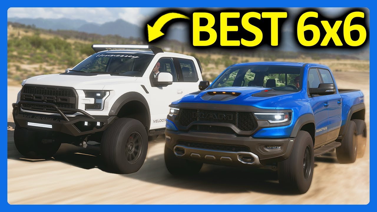Forza Horizon 5 : Best 6x6 Challenge!!