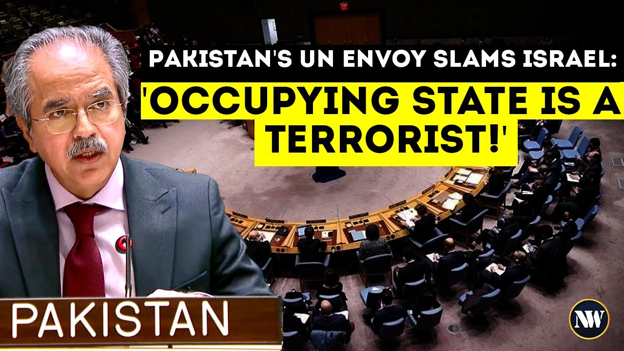 UN Security Council: Pakistan's Envoy Slams Israel's Occupation