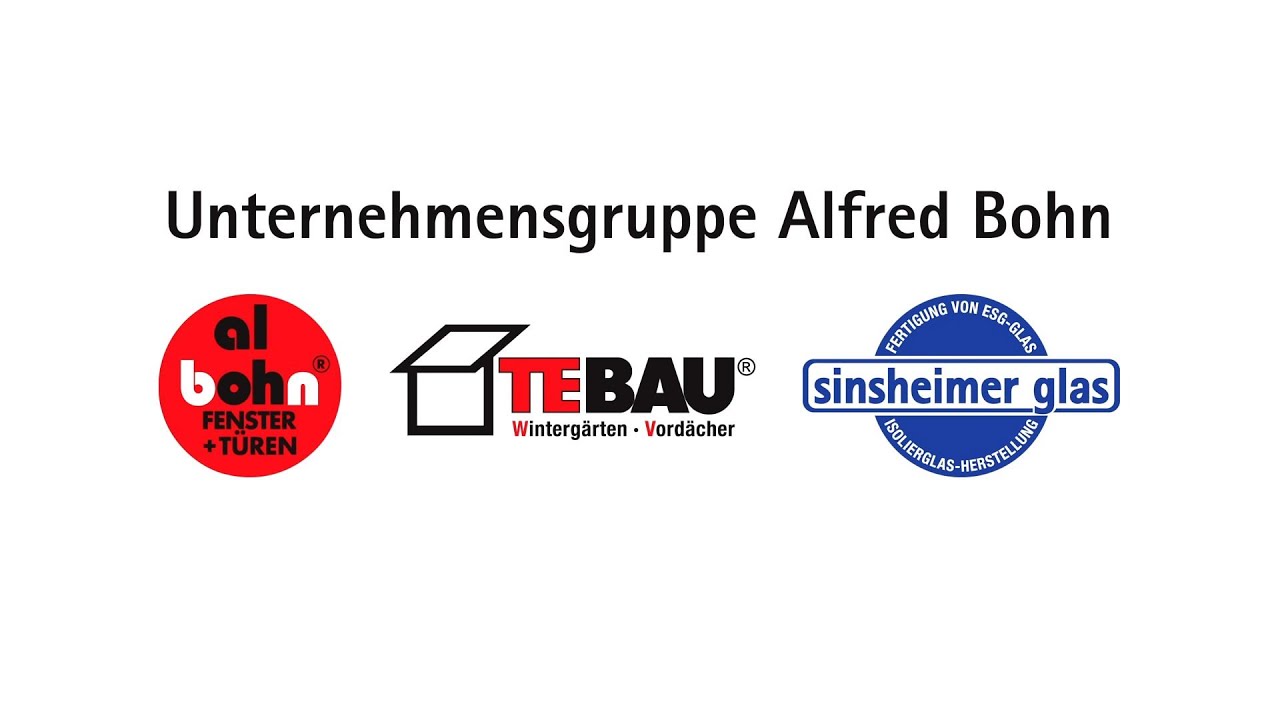 Imagefilm der Unternehmensgruppe Alfred Bohn | Albohn | Tebau | Sinsheim |