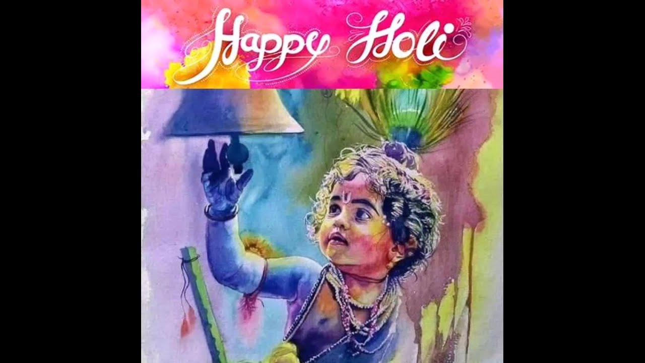 Holi Color-Festival in India with Song - 2022