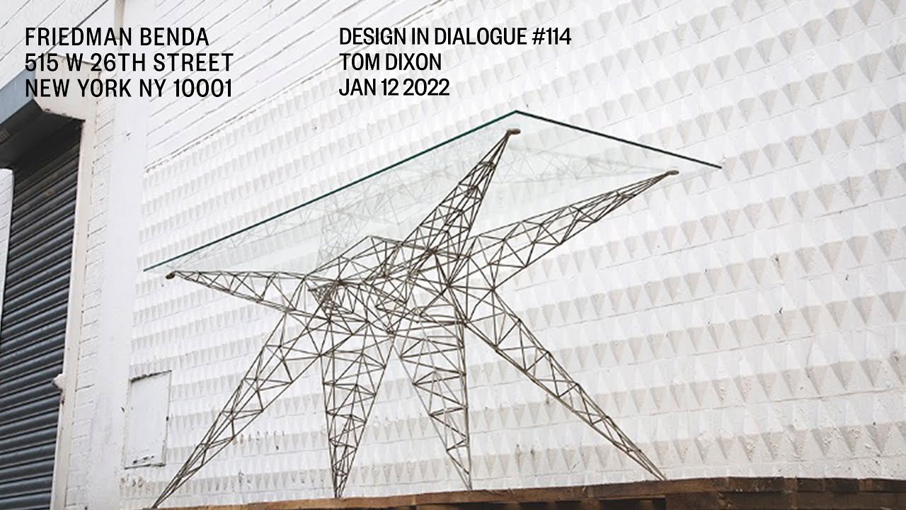 Design in Dialogue #114: Tom Dixon