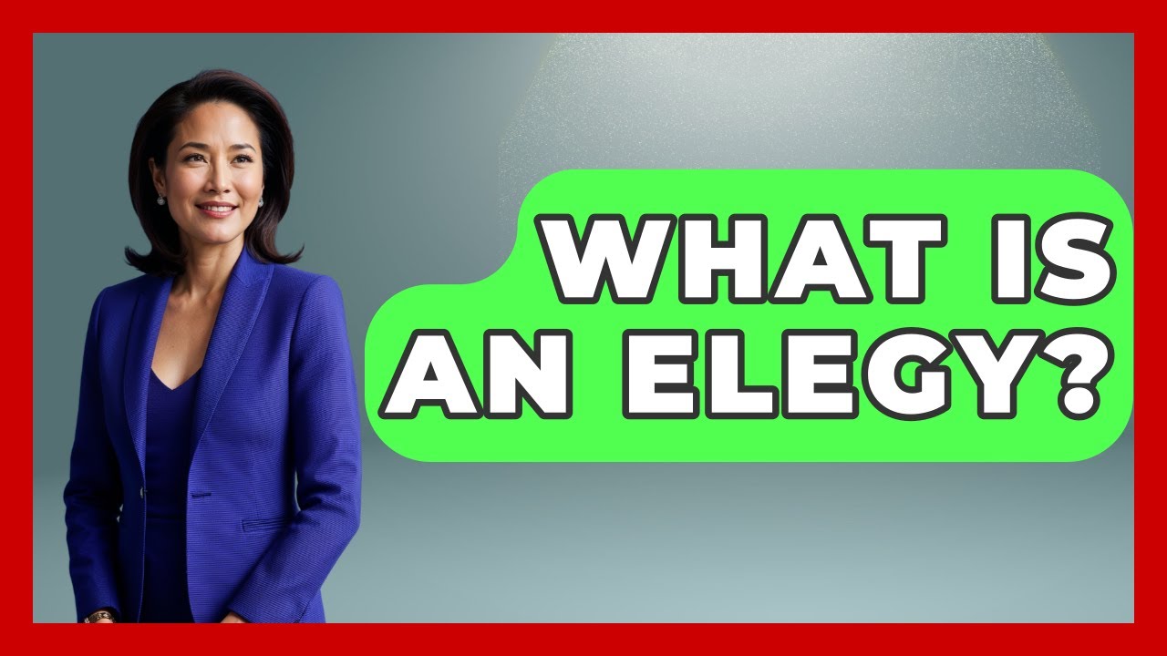 What Is An Elegy? - All About Rome