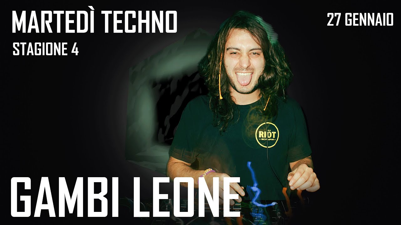 🎧 Gambi Leone – DJ Set @ Martedì Techno | Bonasera (Modena - Centrale 66) 27/01/26