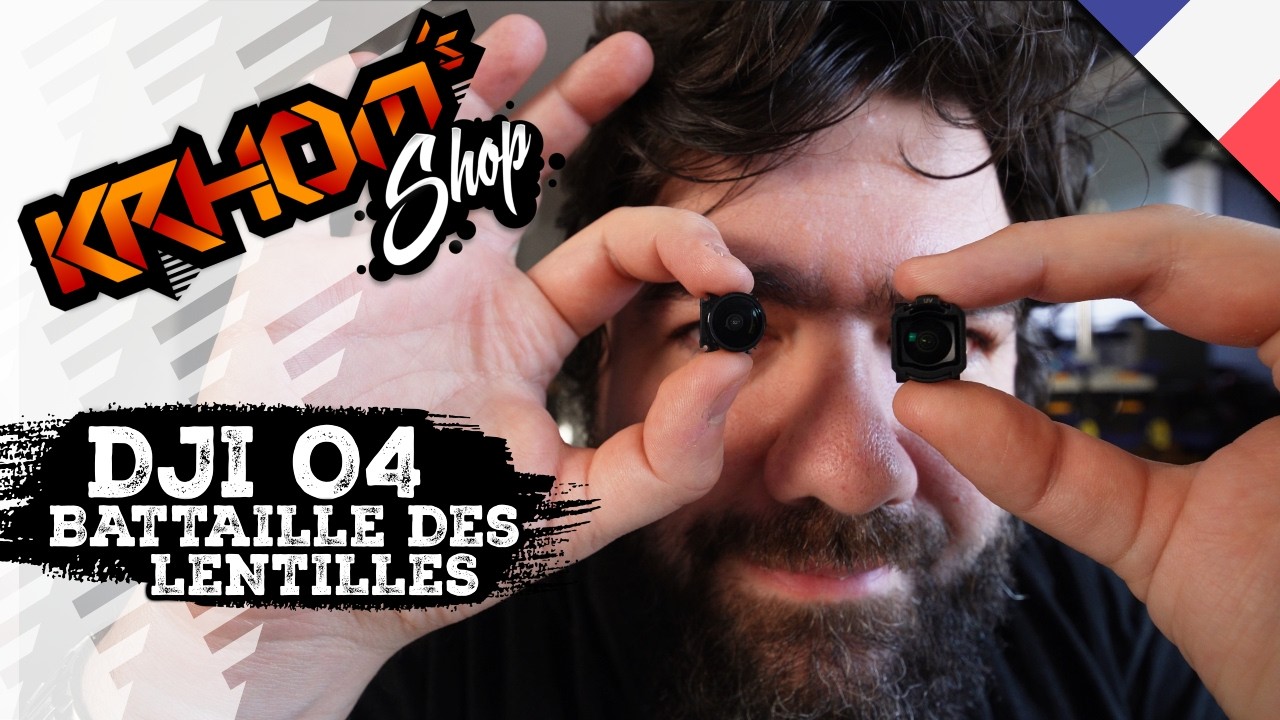 [FR] Upgrade du DJI O4: DIY vs FLYWOO! Comparaison des lentilles — Krhom's Shop #DJI #FPV #fov