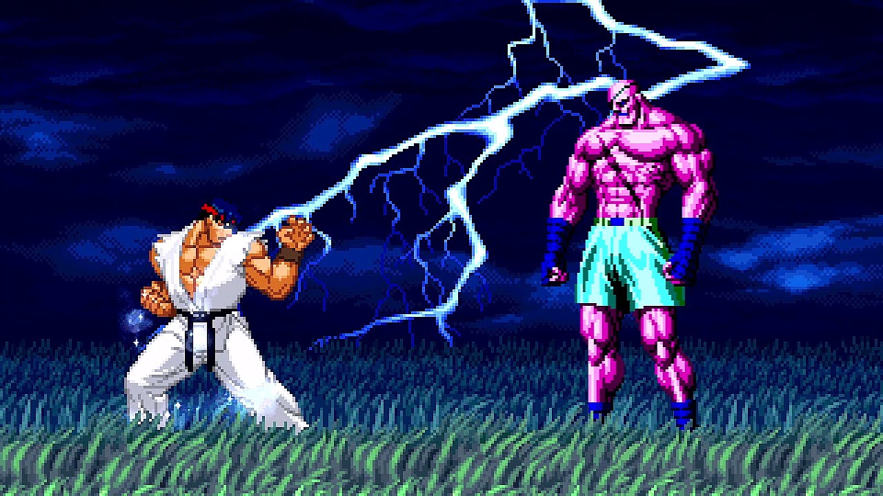 ICE RYU VS EVIL SAGAT! THE GREATEST FIGHT EVER!