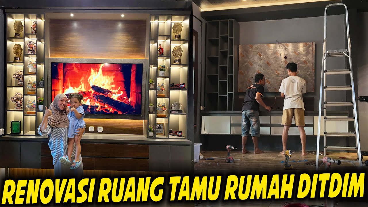 PASANG BACKDROP RUMAH DITDIM MENJELANG LEBARAN..
