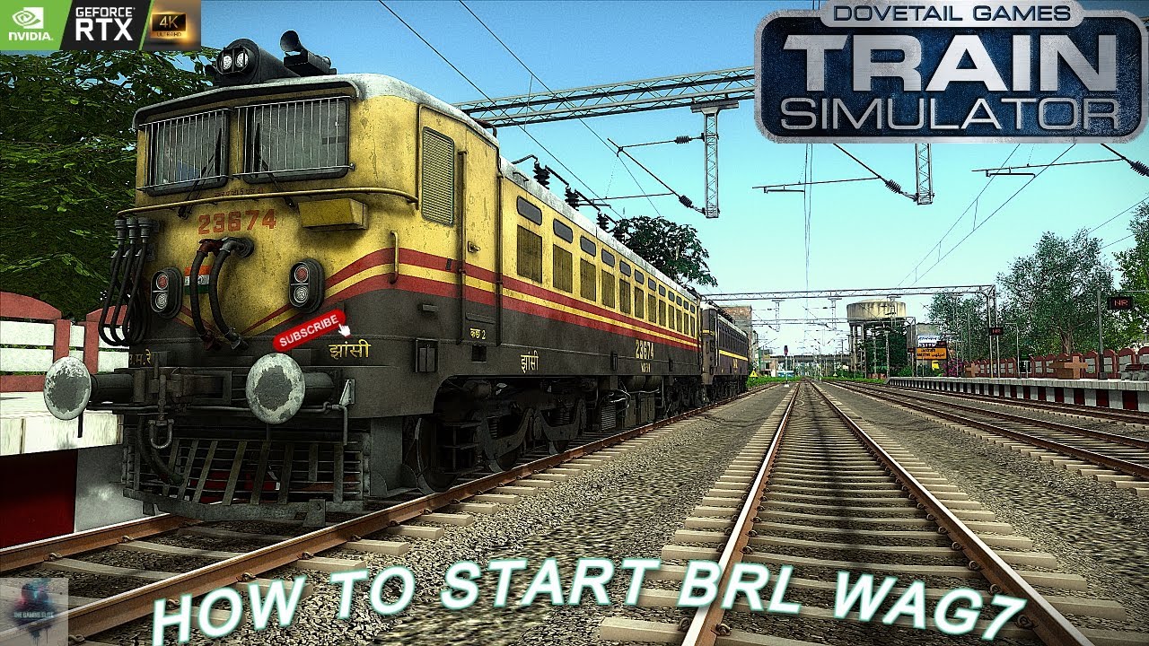 How To Start BRL WAG 5 Step By Step Procedure In Train Simulator Classic.