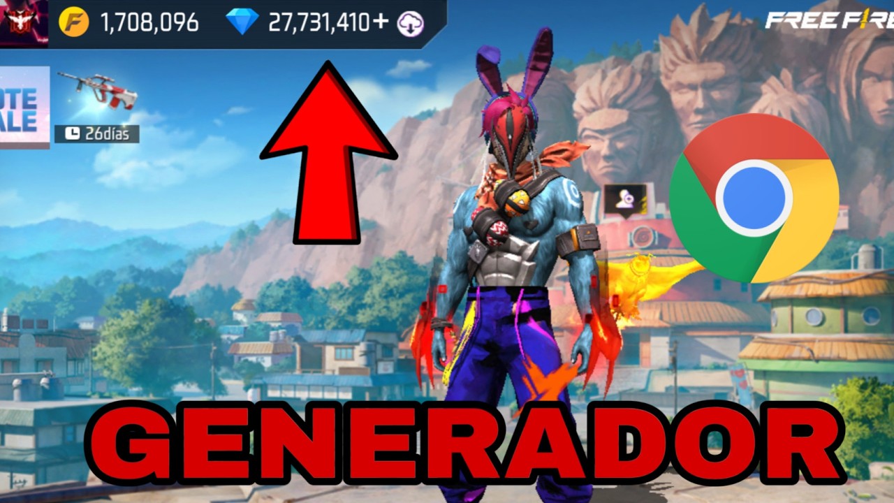 EL MEJOR GENERADOR para GANAR DIAMANTES GRATIS en FREEFIRE 2025! 🤯+9,999 💎FUNCIONA?