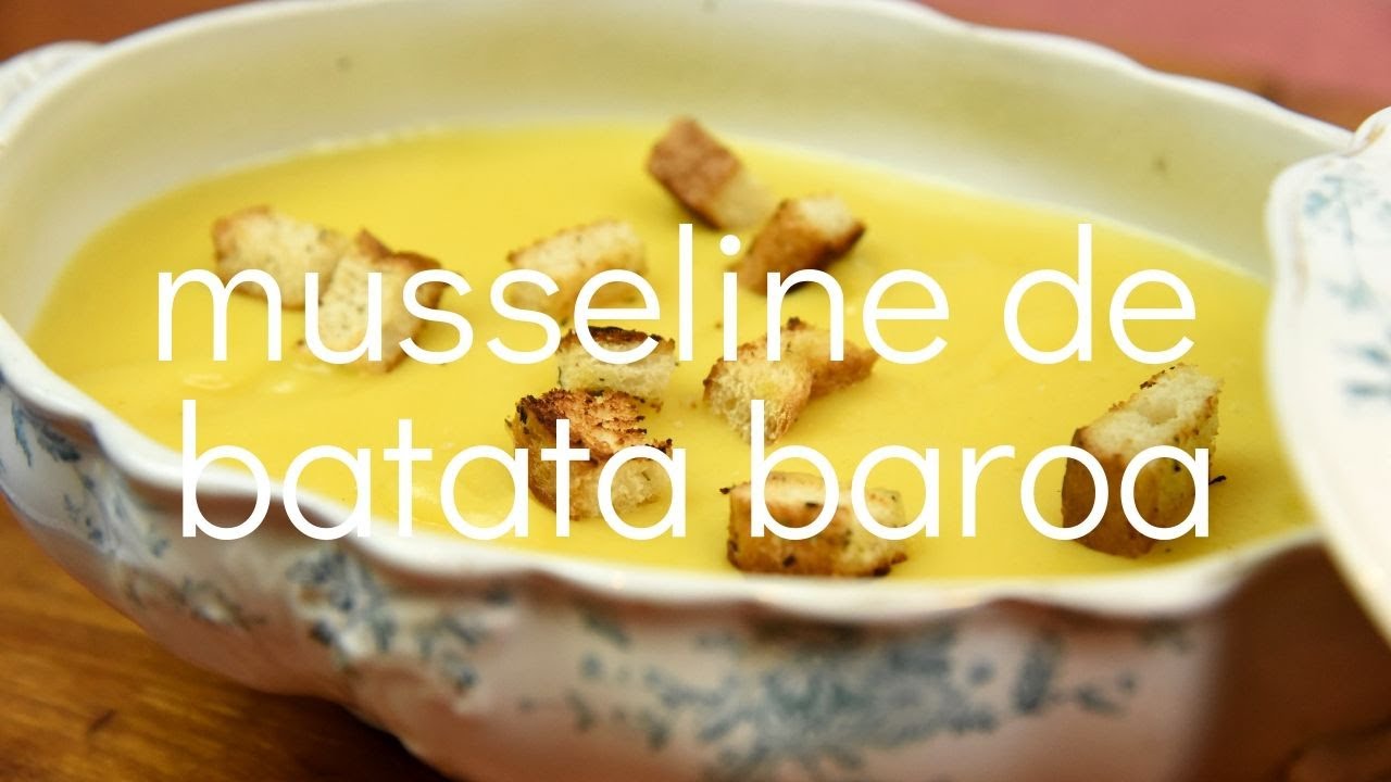 Musseline de Batata Baroa