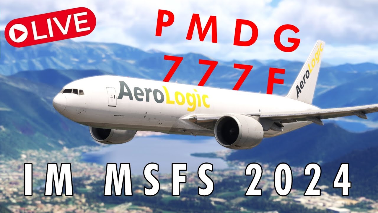 BOEING 777F IM MSFS 2024! 😍 | Leipzig/Halle ✈️ Bergamo | PMDG 777F