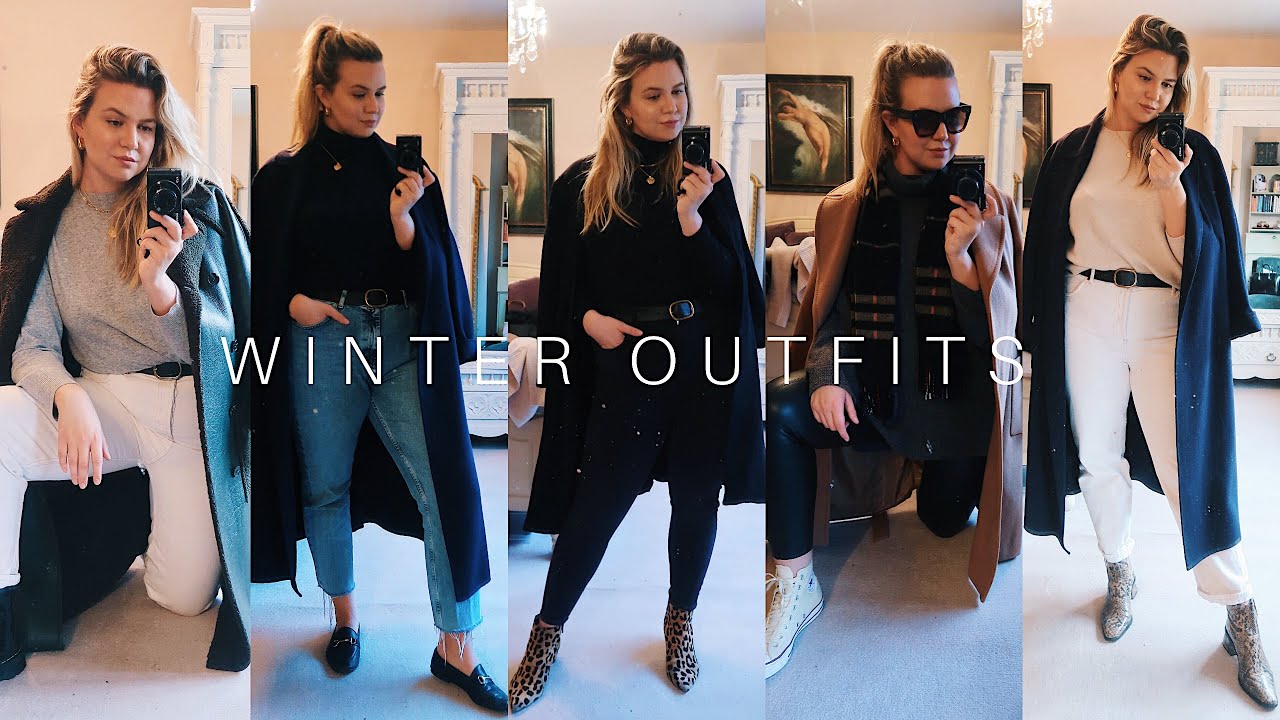 5 WINTER OUTFITS (curvy friendly) | Zara, H&M, Topshop | Mollie Campsie