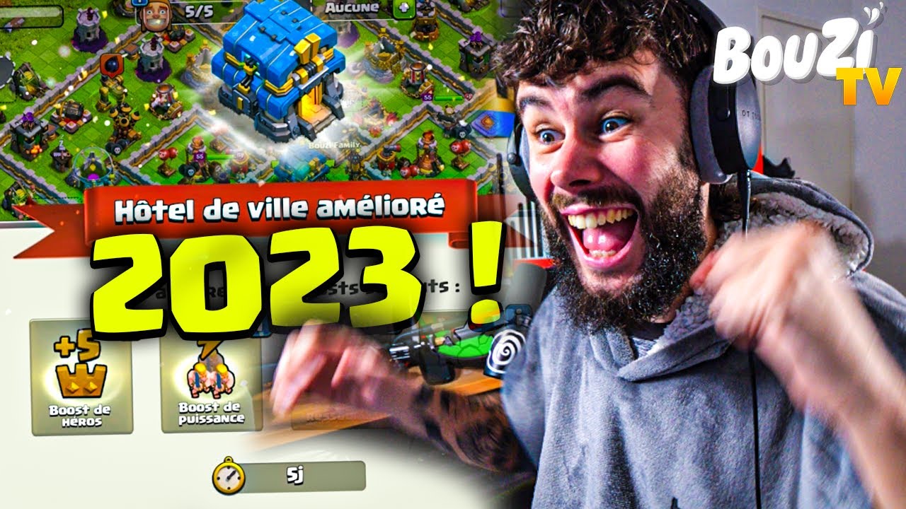 JE PASSE HDV 12 POUR LA NOUVELLE ANNEE SUR CLASH OF CLANS !
