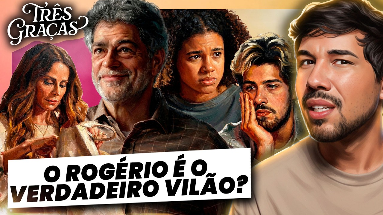 O ROGÉRIO É PIOR PERSONAGEM DA NOVELA - TRÊS GRAÇAS - 16ª SEMANA