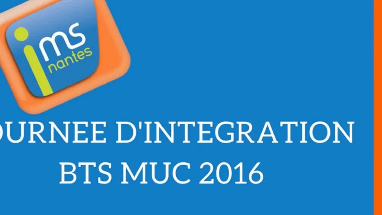 Journ&eacute;e d'int&eacute;gration BTS MUC  IMS - 2016
