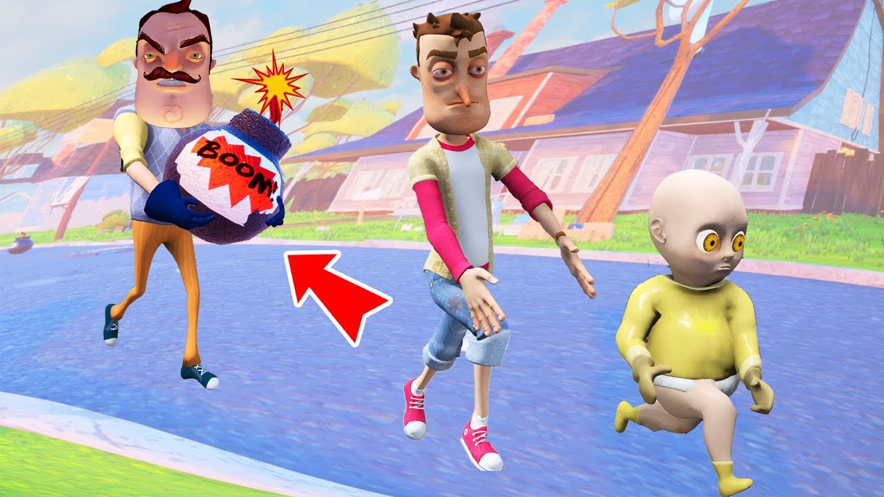 MANYAK WİLSON PEŞİMİZDE 😱 Hello Neighbor GTA 5 Mods