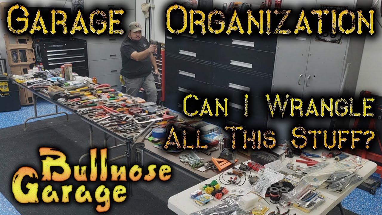 Garage Organization Time!  Sorting tools, shadowing drawers, and loading up toolboxes.