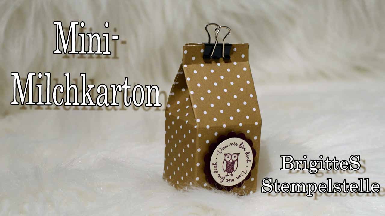 Mini Milchkarton