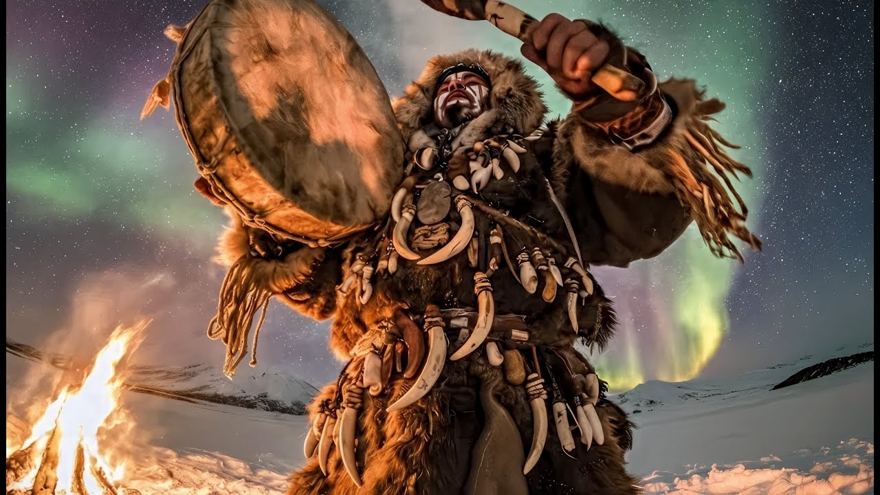 Arctic Shamanic Drum Portal ❄️ Powerful Inuit Trance Ritual for Deep Healing & Strength 432Hz