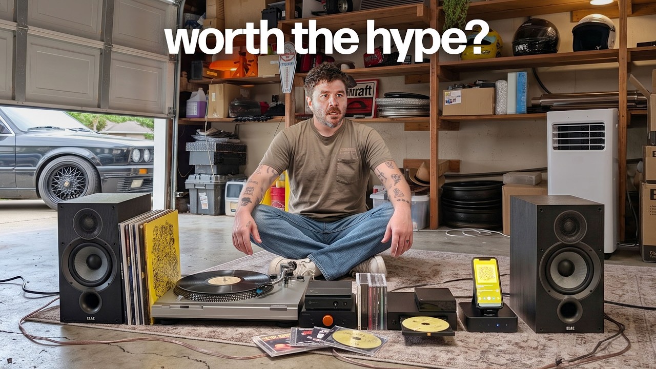 Testing Vinyl and CD Gear (vs. Spotify)