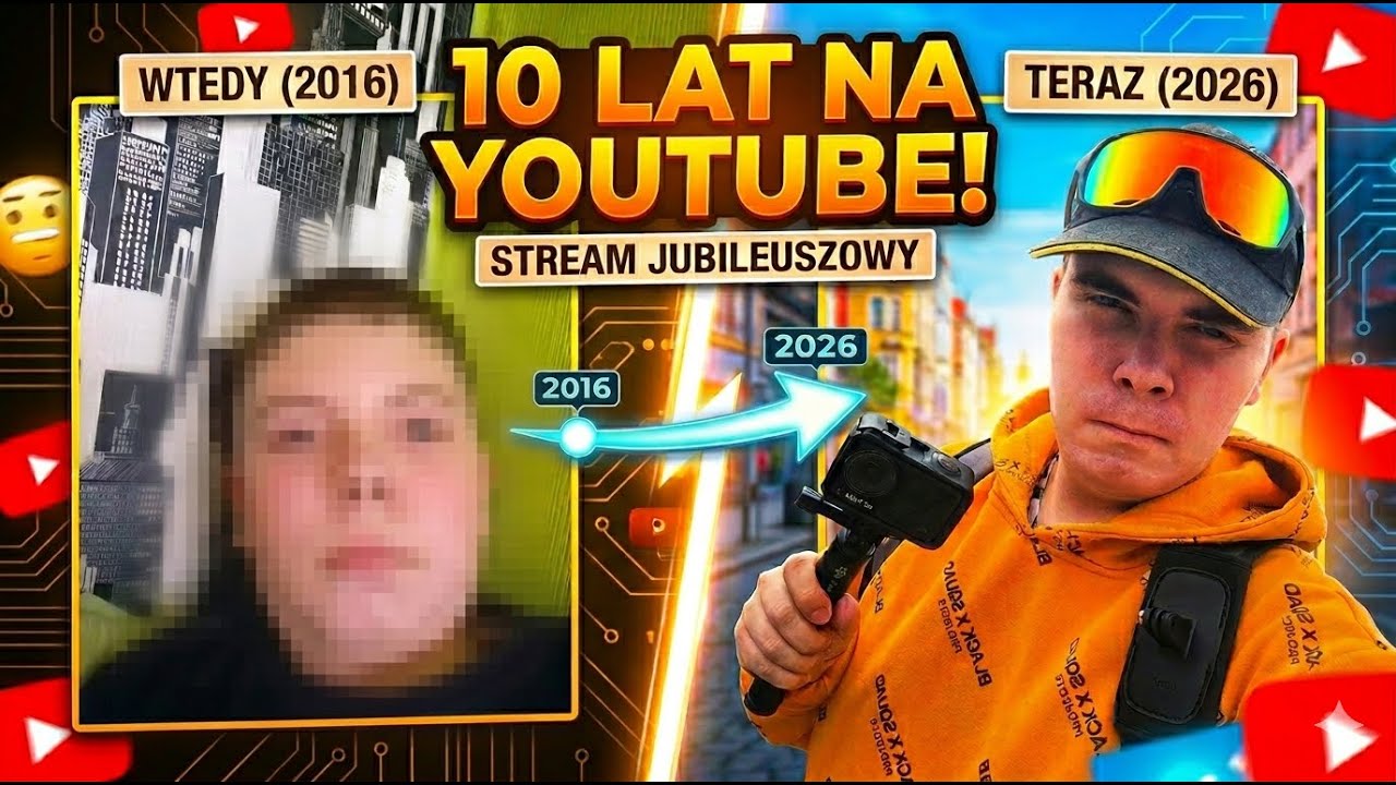 To już 10 lat na YouTube 🎂🎬 Wpadaj powspominać razem z nami | DZIEŃ 288 - ostatni(?)