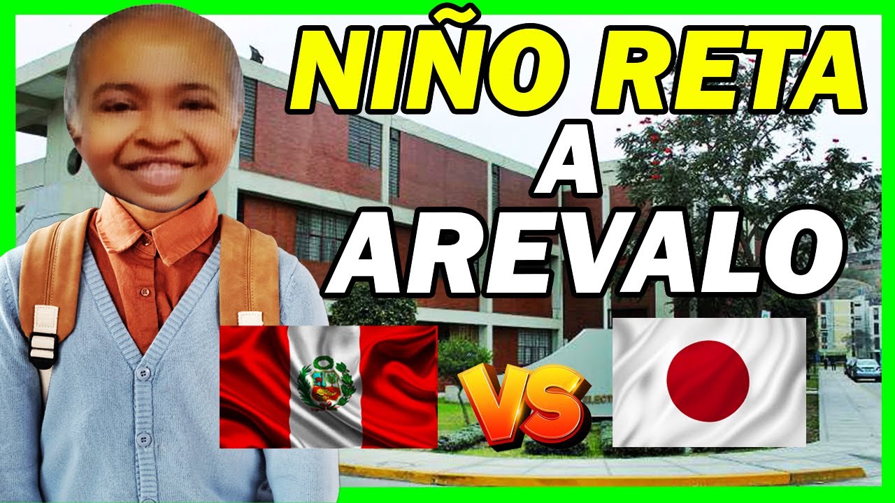 JAPÓN VS PERÚ-IMAGINACIÓN+CONOCIMIENTO |NIÑO(14 AÑOS) RETA EN EXM |PROFESOR AREVALO[FIEE-UNI]