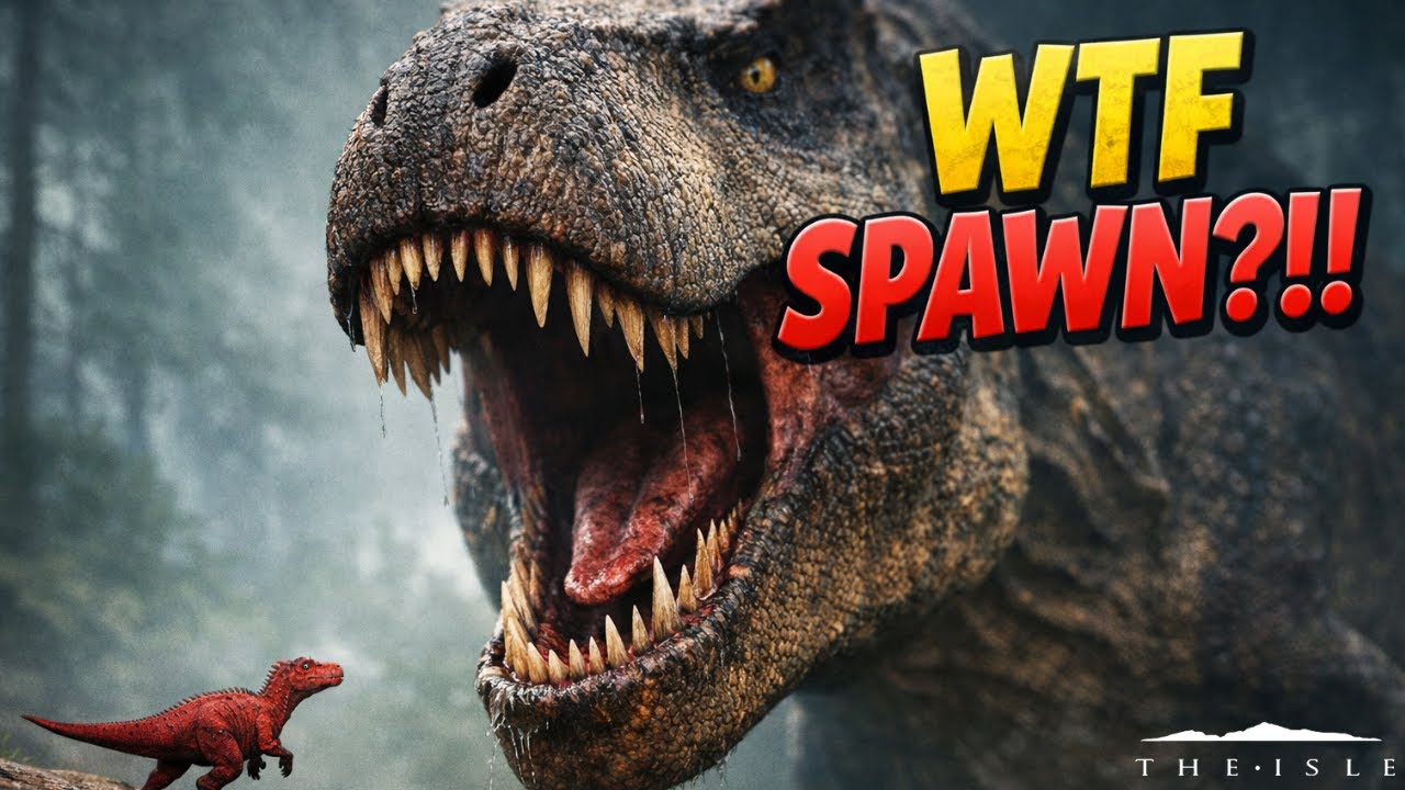 😱Server Crash :  Allo VS Rex | Prime Route | The Isle Evrima #theisledeutsch #theisleevrima #theisle