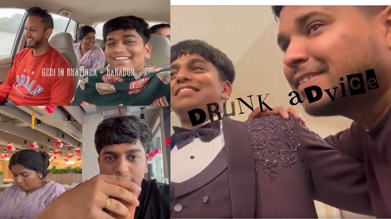 The ReCEPtion Vlog | the advice they gave me in the after party🥃🍸| Punjab Vlog-2 | DIGVIJAY KHURD