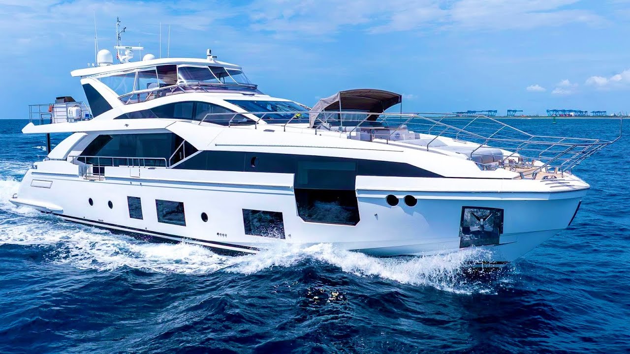 Тур на суперяхте стоимостью 5,1 миллиона долларов: Azimut 27 Metri 2021 года