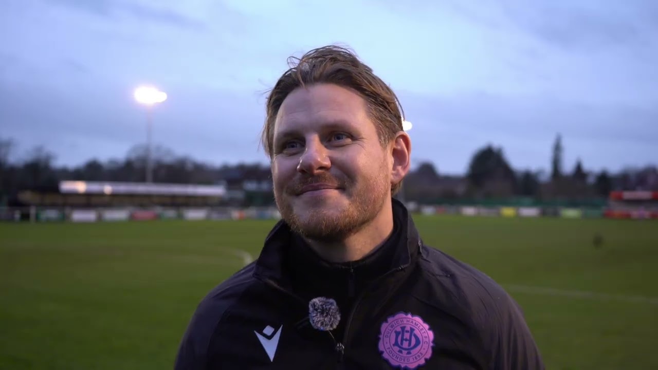 Mark Dacey after our victory over Cray Valley (PM)